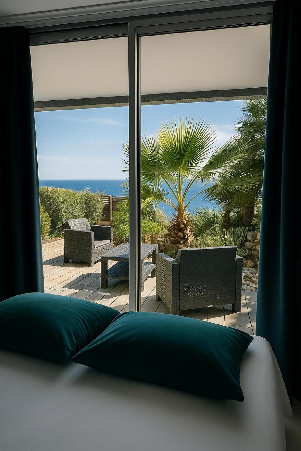 Luxueux Appartement - Vue Mer - Piscine - Free Parking - Monaco Cap-d'Ail Dış mekan fotoğraf